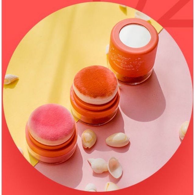 Má hồng dạng bột  Artskin Candy Blush(kèm bông phấn+gương)