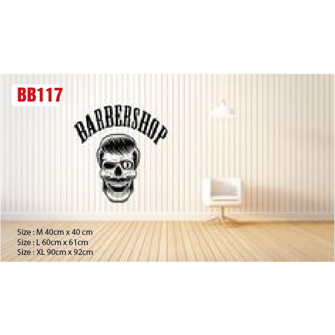 Decal dán làm đẹp cửa tiệm Barber và Salon, thu hút khách hàng, tạo điểm nhấn cho cửa tiệm, tăng doanh thu P8