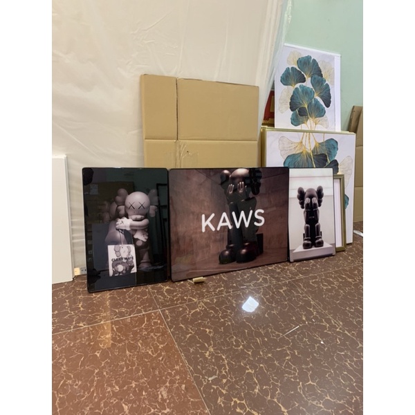 T60 Tranh Treo Tường Tráng Gương Gấu Bearbrick Decor Trang Trí Nhà/ Cửa Hàng/ Quà Tặng Decor Tân Gia Livestream