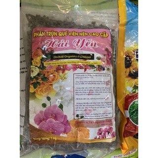 Phân trùn quế viên nén cao cấp gói 1kg