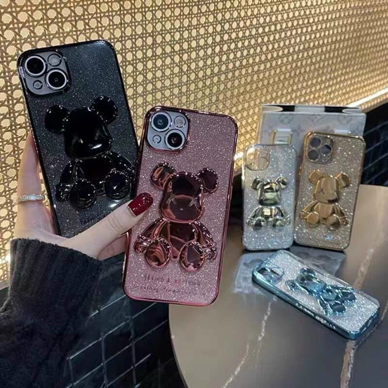 ốp lưng IPHONE KAWS GẤU BEARBRICK KIM TUYẾN NHŨ