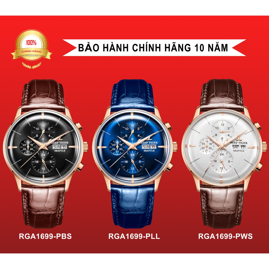 [HOT SALE] Đồng hồ Nam Reef Tiger RGA1699 | BigBuy360 - bigbuy360.vn