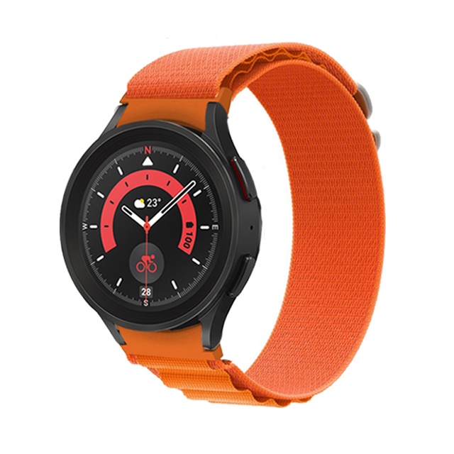 Dây Đeo Nylon Cho Đồng Hồ Thông Minh Samsung Galaxy Watch 5 4 40mm 44mm Band 4 Classic 46mm 20mm 5 Pro 45mm