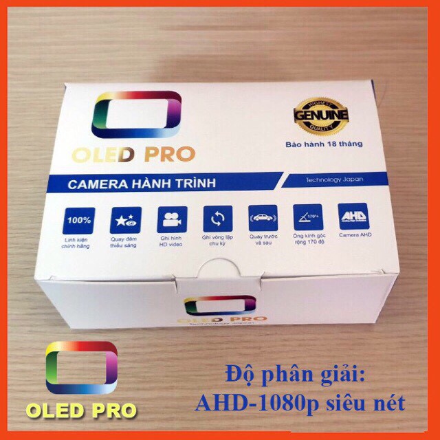 Camera hành trình OLED PRO s400 Lens Sony Siêu nét