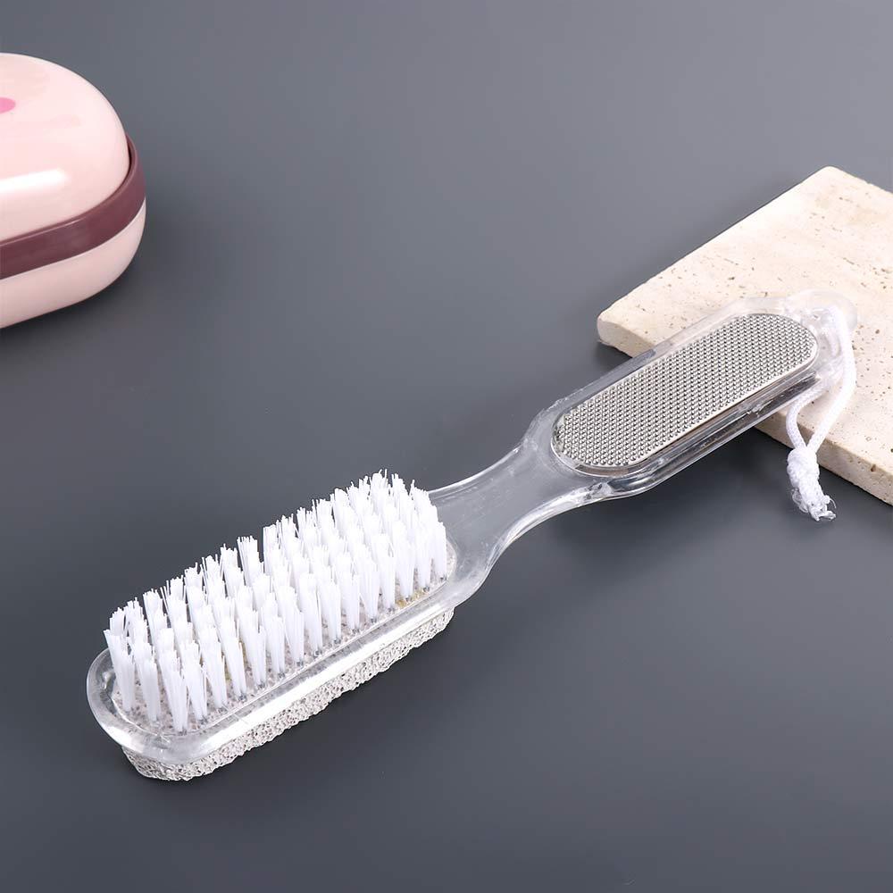 Bàn Chải Làm Sạch Bàn Chân Tẩy Tế Bào Chết Mát Xa 4 Trong 1 Đa Năng