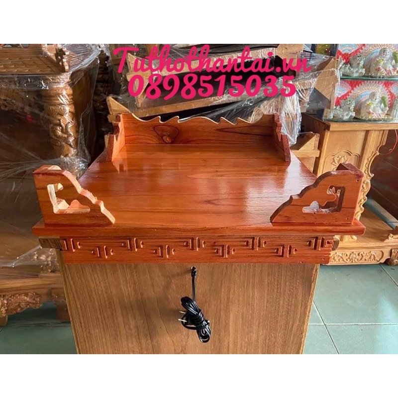 Bàn thờ treo tường ô gạch 40cm - TUTHOTHANTAI.VN