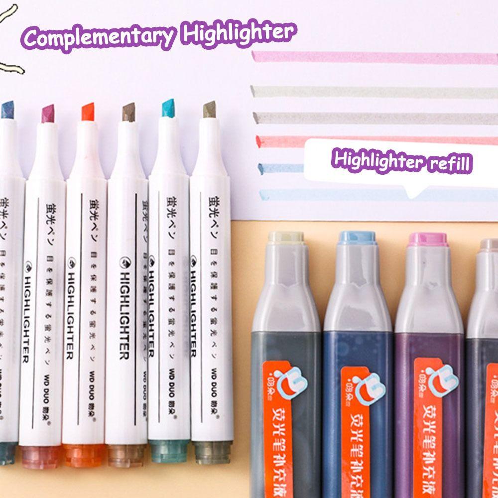 Set 6 Bút Bắt Sáng Màu Sắc Ngọt Ngào Tiện Dụng