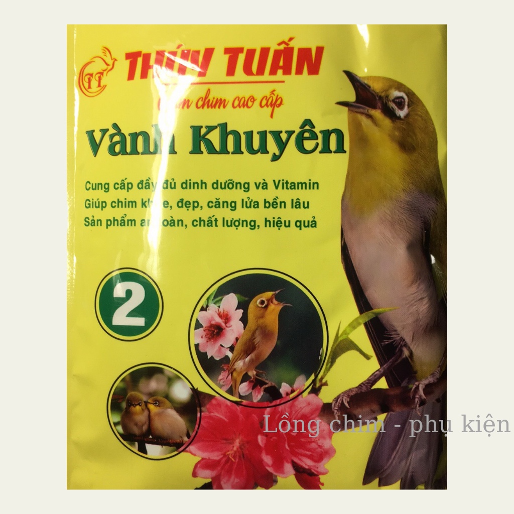 Cám chim khuyên Thúy Tuấn số 2 cao cấp 200gram - Cám chim Khuyên cao cấp số 1 giá rẻ chất lượng