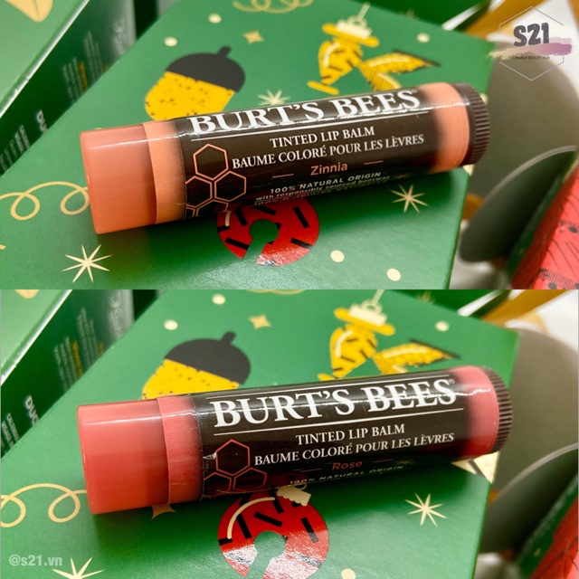 Son Dưỡng Có Màu Burt's Bee Tinted Lip Balm Màu
