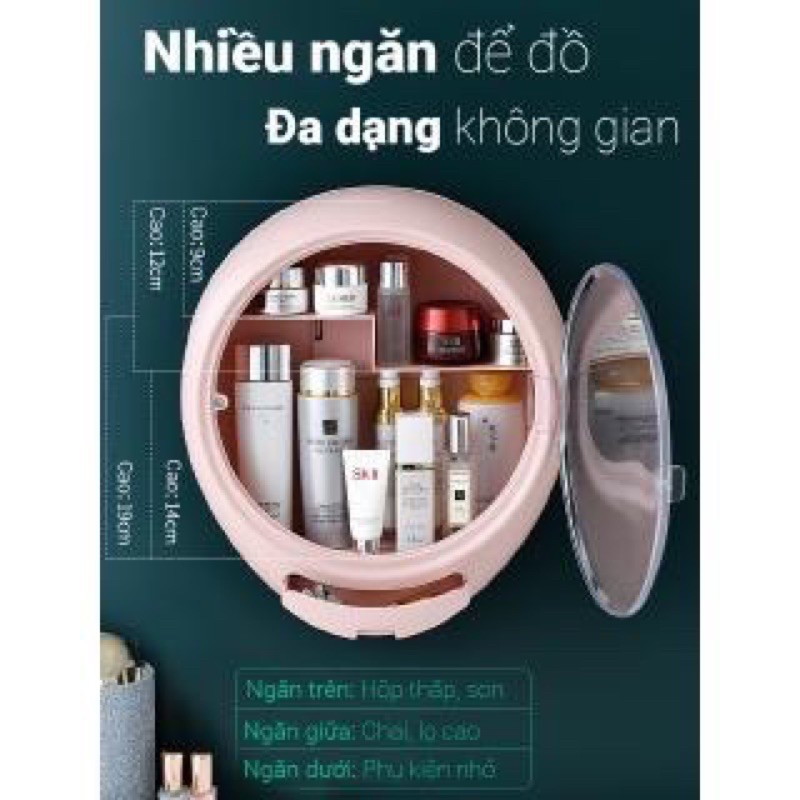 Tủ đựng mỹ phẩm treo tường chống bụi chống nước