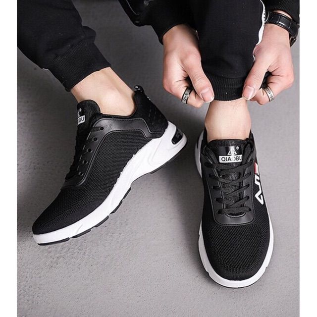 Giày thể thao nam FILA đen đế trắng phong cách (Full Bux -Hàng Cao Cấp -Giá Rẻ -Đẹp -Trợ Giá Ship)