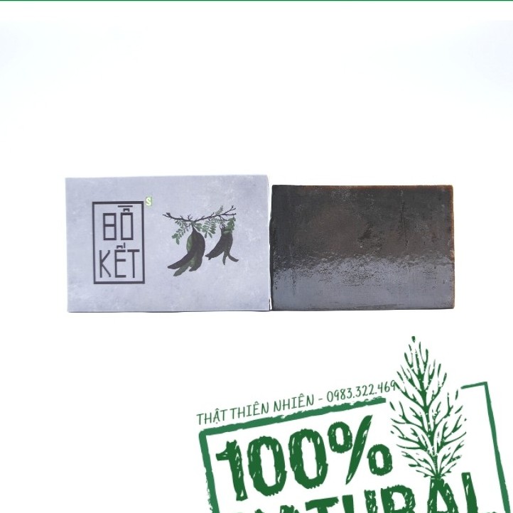 Xà bông bồ kết Sinh Dược - Xà phòng handmade - Ecobabo