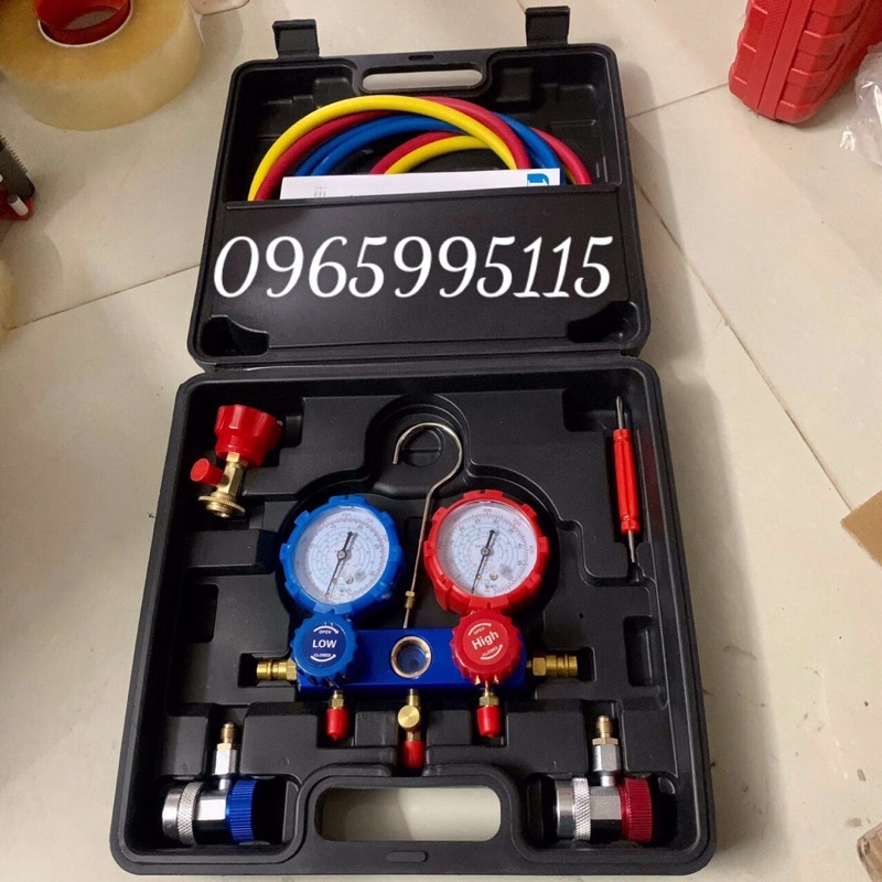 BỘ ĐỒNG HỒ NẠP GAS ĐIỀU HOÀ MÁY LẠNH