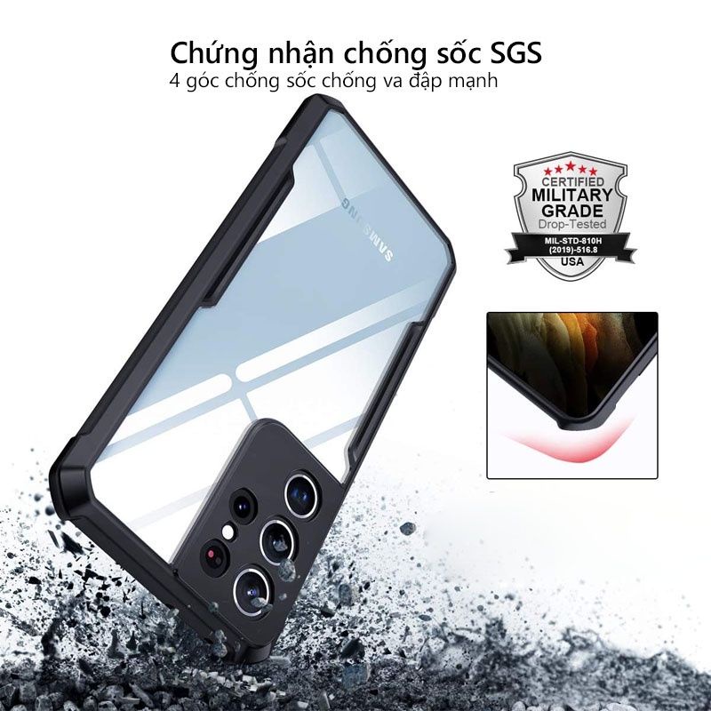 Ốp lưng chống sốc XUNDD samsung S21 , S21 plus , S21 Ultra bảo vệ máy