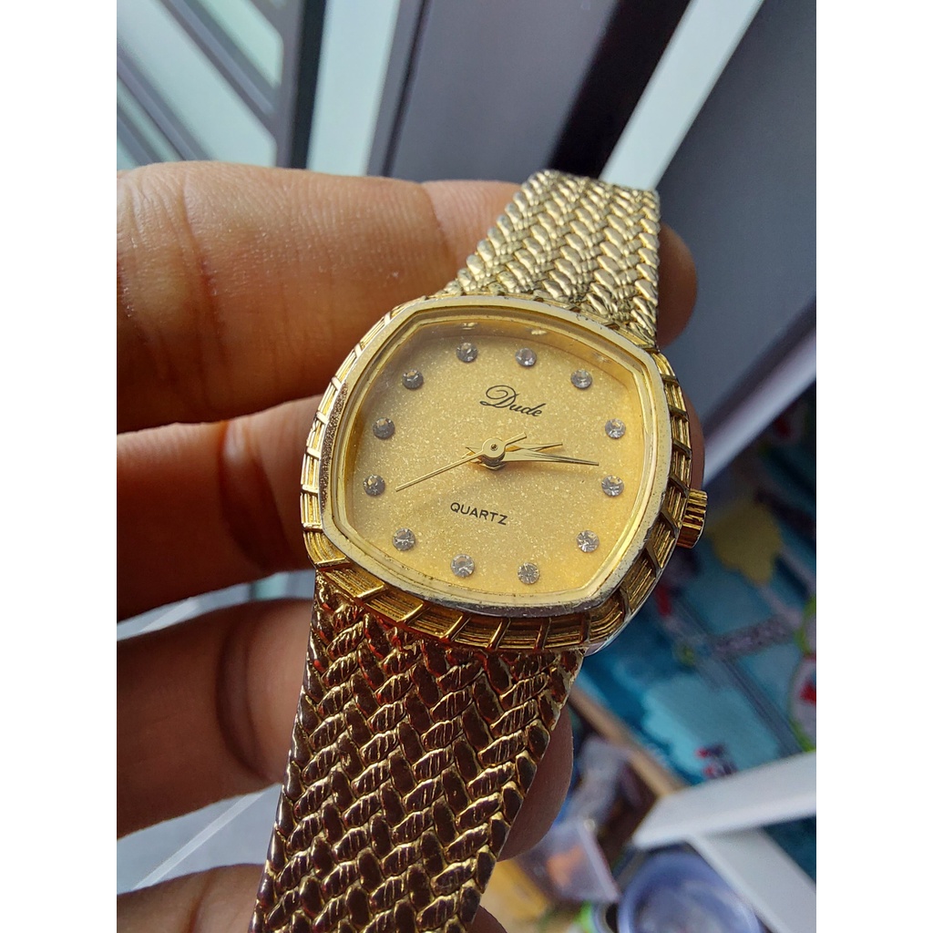 Đồng hồ thời trang nữ Dude chạy pin hàng Si
