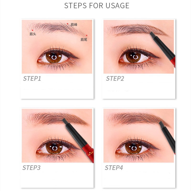 Bút Kẻ Lông Mày GDTIMA 5 Màu Tùy Chọn Chống Thấm Nước