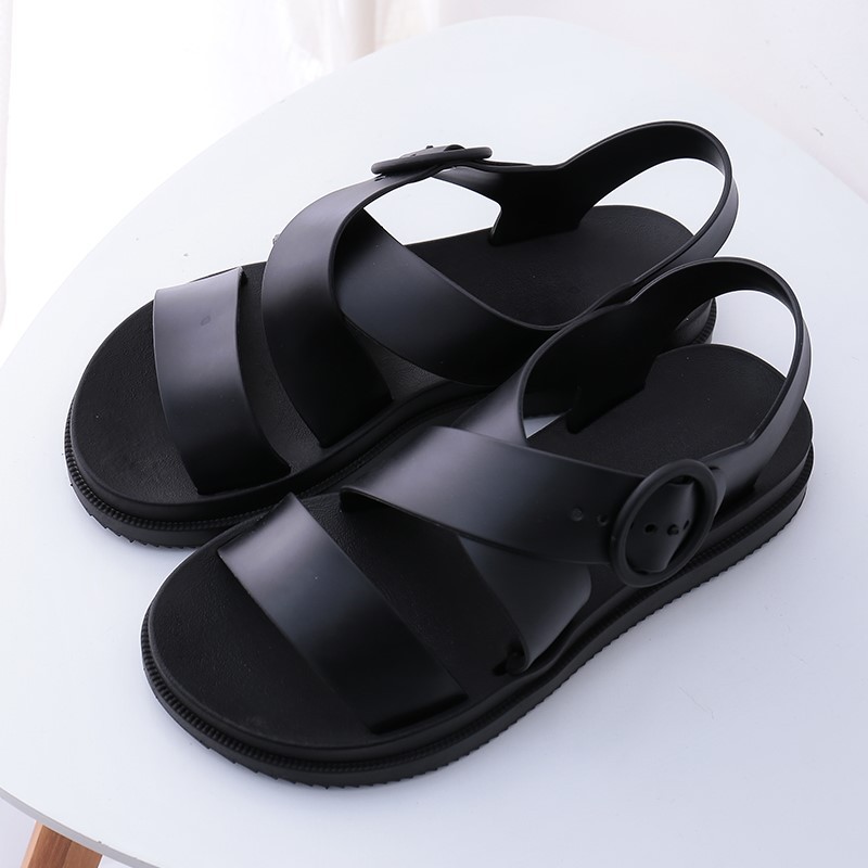 Sandal hè đi mưa không thấm nước, dép quai hậu đế cao( êm chân, siêu mát) thời trang trẻ DG14meomeo