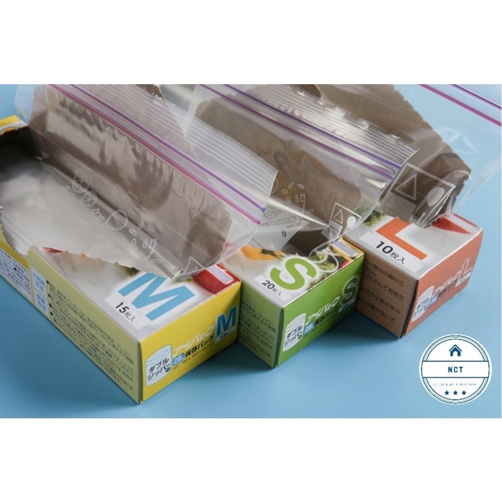 [VIDEO + ẢNH THẬT] Combo 3 Hộp túi Zip đựng thực phẩm Nhật Bản. Dùng được trong lò vi sóng | BigBuy360 - bigbuy360.vn