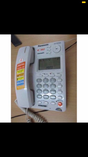 Điện thoại để bàn Panasonic KX-T37 cid