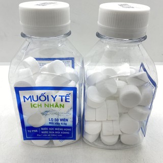 Muối y tế ích nhân tự pha lọ 50 viên