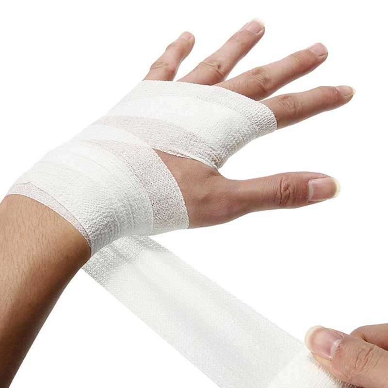 Băng Dán Y Tế Tự Dính Hỗ Trợ Bảo Vệ Cổ Tay / Đầu Gối Khi Chơi Thể Thao