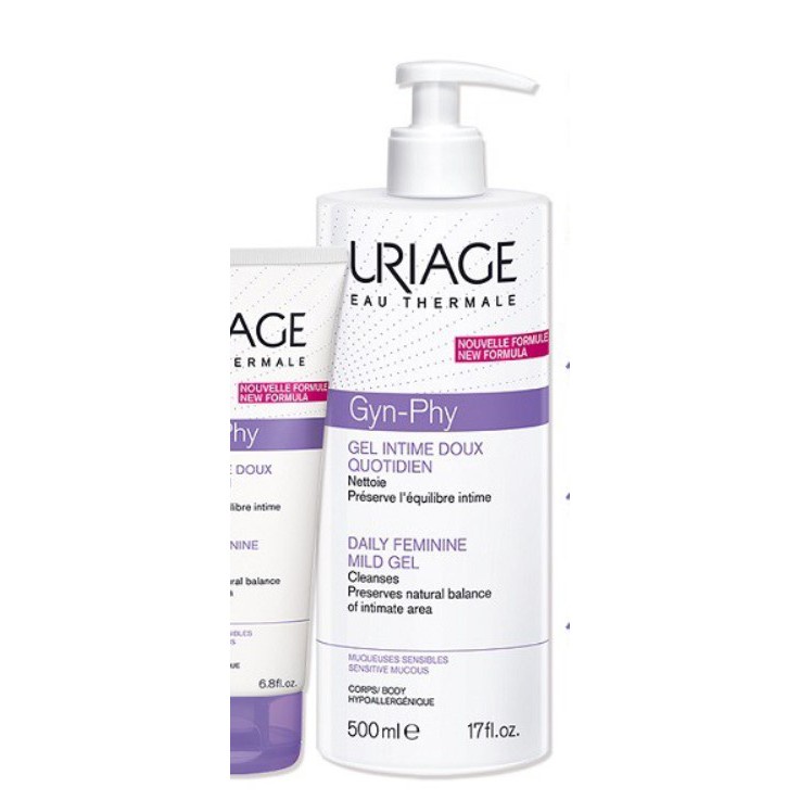 Gel rửa mặt Uriage Gyn-Phy daily feminine mild gel cleanser 200ml