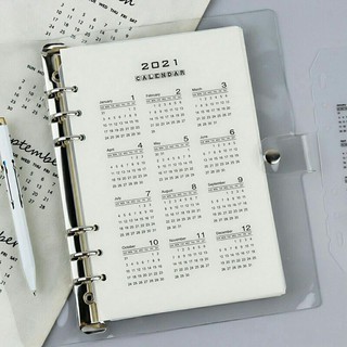 Bìa còng trong suốt A5 planner