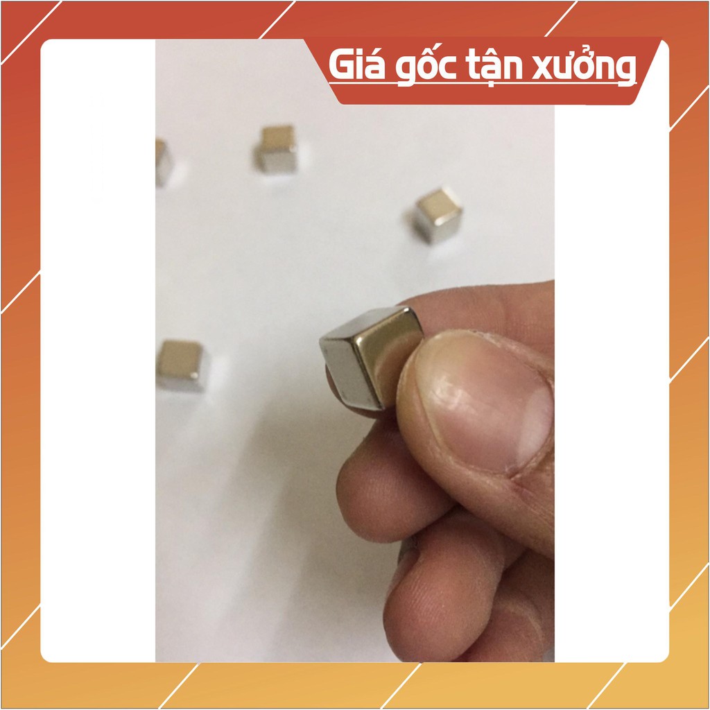 [Xả Kho Giá Xưởng] NAM CHÂM ĐẤT HIẾM 10x10x10mm HÌNH VUÔNG