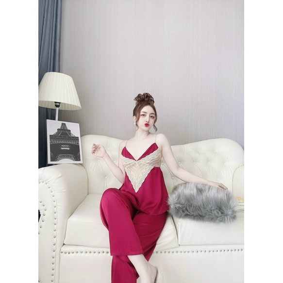 Set satin siêu sang đẹp luôn