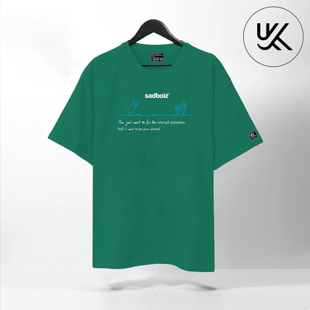 Áo thun tay lỡ SADBOIZ SADDINO tee Season II, Áo thun unisex nam nữ form rộng oversize chất liệu Cotton Thái