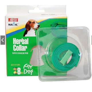 Vòng Cổ Chống Rận Ngăn Ngừa Và Diệt Ve Rận Bọ Chét Cho Chó Herbal Collar Magic