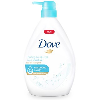 Sữa tắm dưỡng thể dưỡng ẩm dịu mát Dove Aqua Moisture 530g