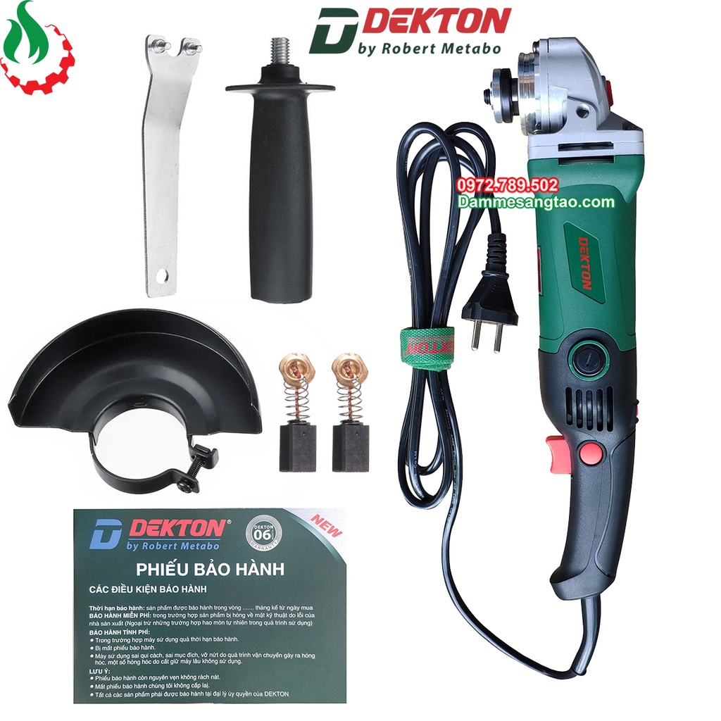 Máy mài góc chỉnh lực Dekton DK AG950S 220V