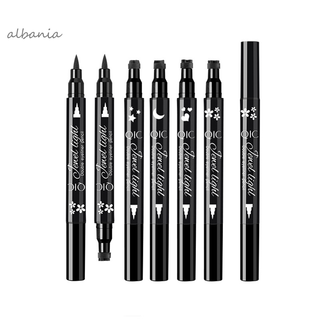 Bút kẻ mắt dạng lỏng hai đầu lâu trôi kèm con dấu dễ thương | BigBuy360 - bigbuy360.vn