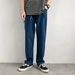 Quần jean ống rộng phong cách Hàn Quốc thời trang dành cho nam