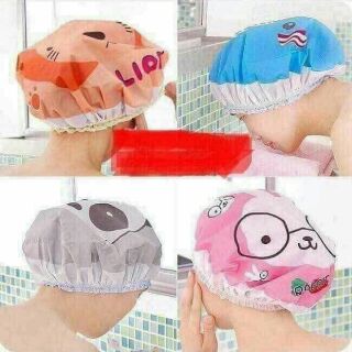 Mũ chụp tóc khi tắm