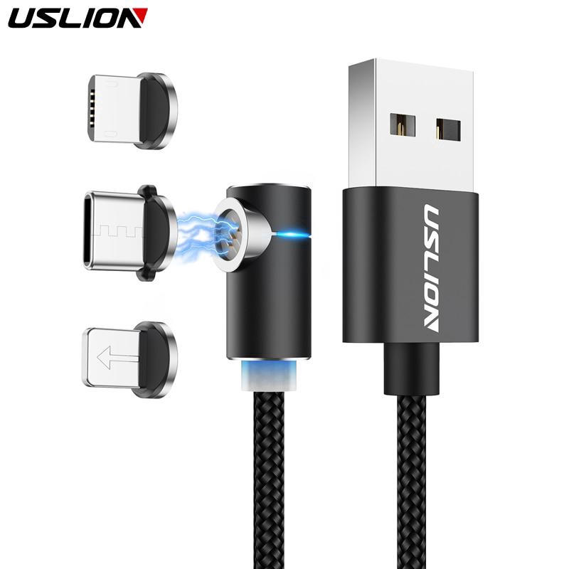Cáp Sạc Nhanh Nam Châm Cổng Micro Usb Type C Dài 2m 3a