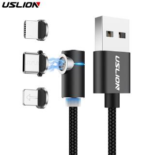 Cáp sạc nhanh nam châm cổng micro usb type c dài 2m 3a