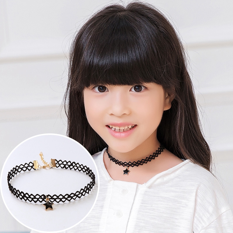 Vòng cổ Kiểu Công Chúa Dễ Thương Xinh Xắn Thời Trang Dành Cho Bé Gái