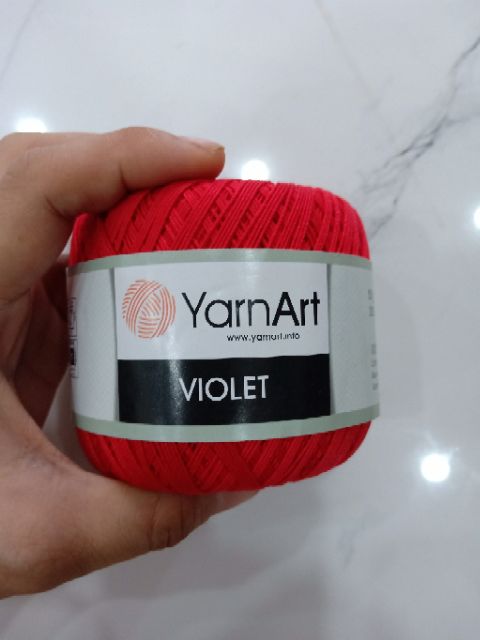 SỢI Violet Yarn art 65k/ cuộn