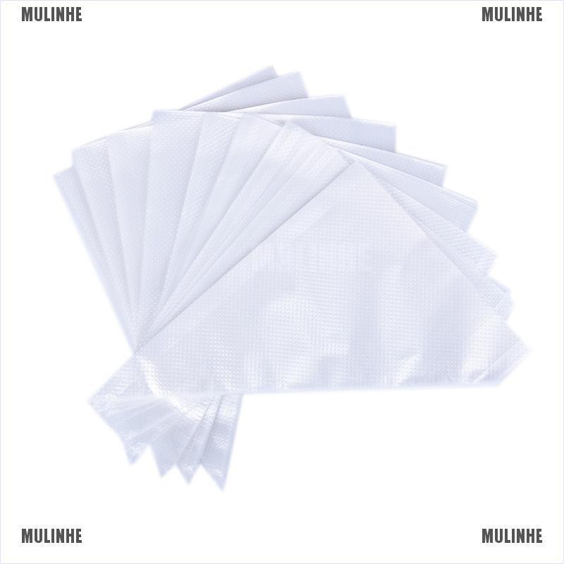 Set 100 Túi Bắt Kem Trang Trí Bánh Bằng Nhựa Sử Dụng Một Lần