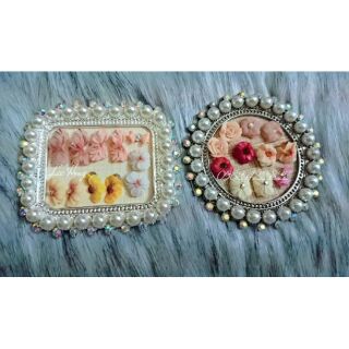 Set 25 hoa bột nail