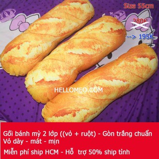 Gối Ôm Bánh Mì Cho Bé