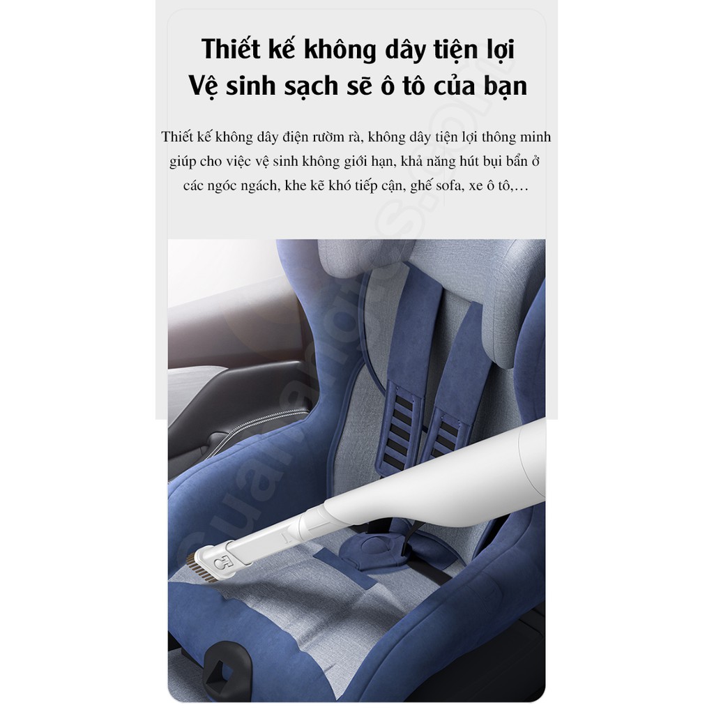 [Mã ELMS5 giảm 7% đơn 300K] Máy hút bụi cầm tay không dây cao cấp Deerma DEM-VC01 (Trắng) | BigBuy360 - bigbuy360.vn