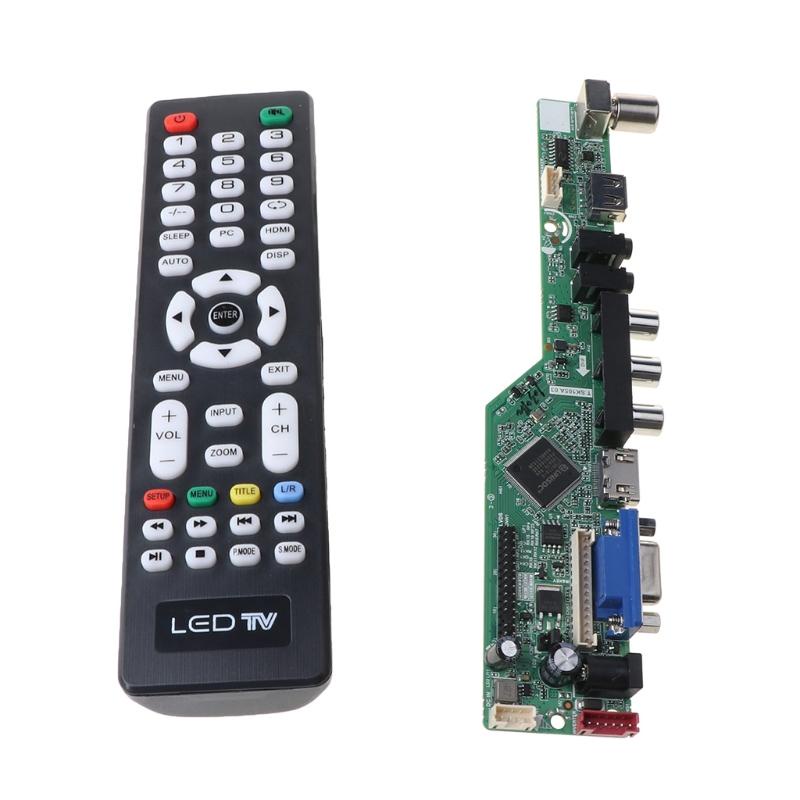 Bảng mạch điều khiển LCD V29 AV TV VGA HDMI giao diện USB thay thế SKR.03 T.V56.03 T.V53.03