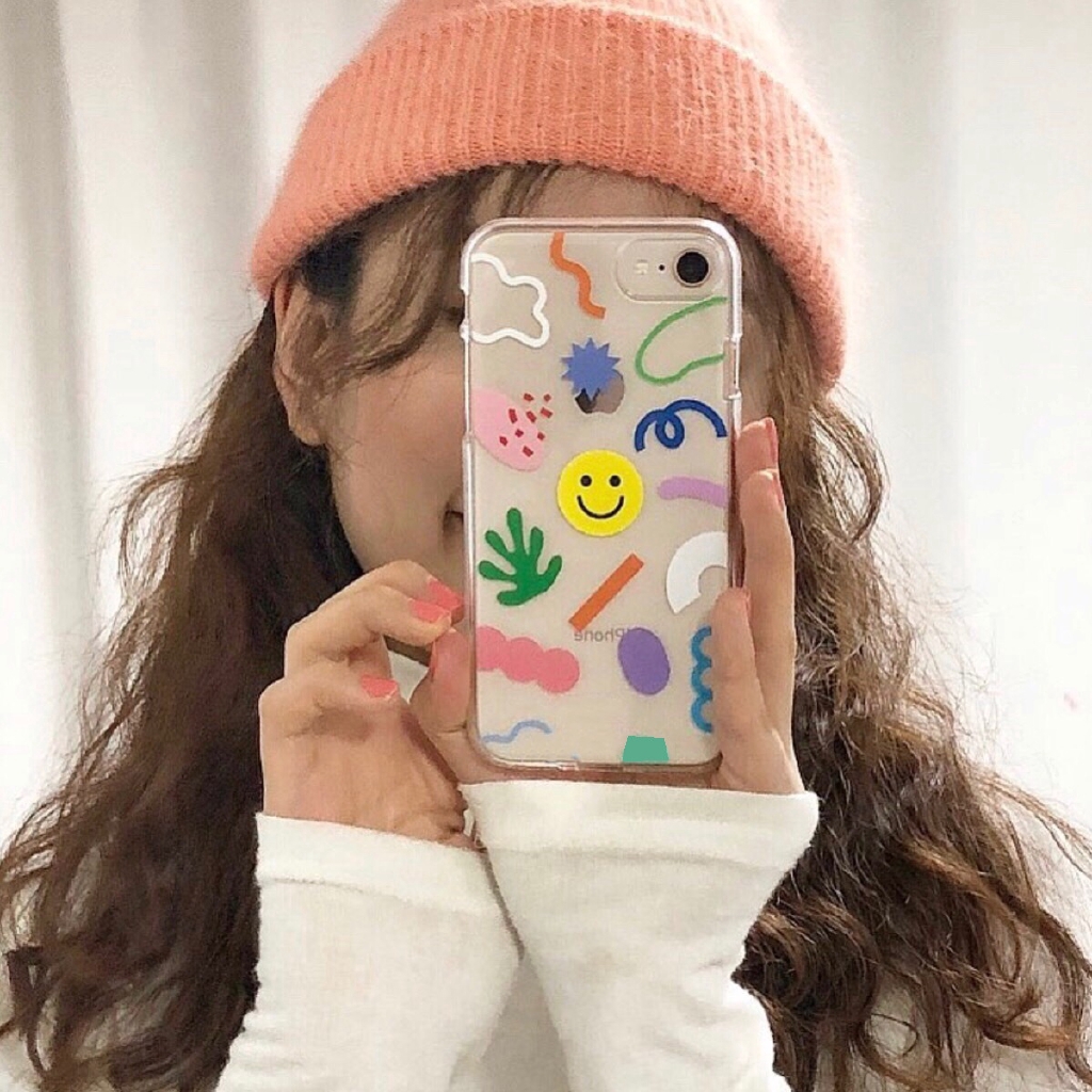 Ốp điện thoại hình xinh xắn cho Iphone 5/5S/6/6plus/6S/6S plus/6/7/7plus/8/8plus/X/XS/XS Max/11 363