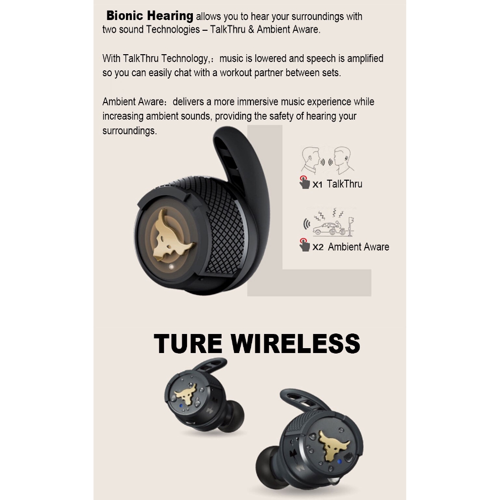 Tai Nghe Bluetooth Ua Chống Nước Chất Lượng Cao
