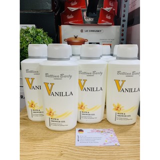 🇩🇪 SỮA TẮM VANILLA HƯƠNG NƯỚC HOA CAO CẤP sản xuất tại Đức - Made in Germany