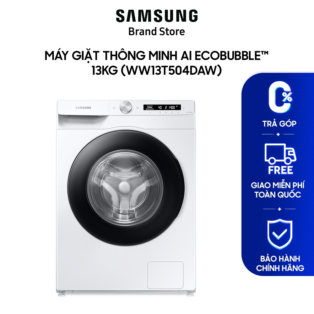 Máy giặt thông minh Samsung AI EcoBubble™ 13kg WW13T504DAW