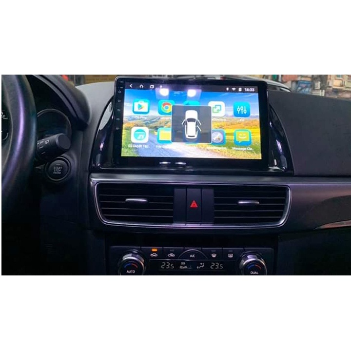 Mặt dưỡng kèm dây nguồn zin lắp màn hình Android cho xe MAZDA CX5